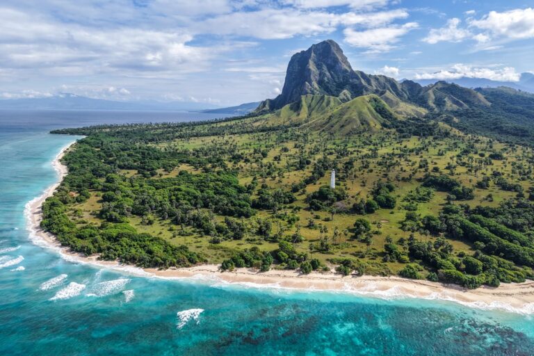 Jurassic Park Island In Flores